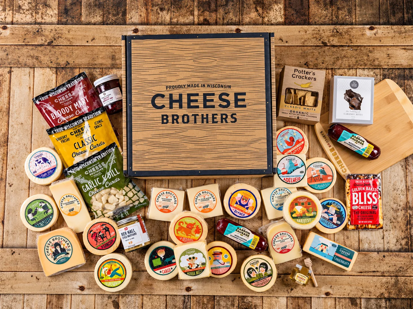 Cheese Brothers in action